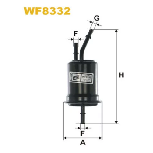Palivový filter WIX FILTERS WF8332