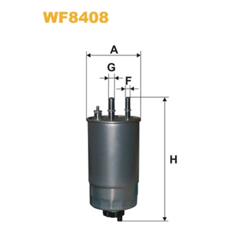 Palivový filter WIX FILTERS WF8408
