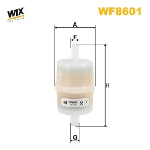 Palivový filter WIX FILTERS WF8601