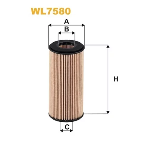 Olejový filter WIX FILTERS WL7580
