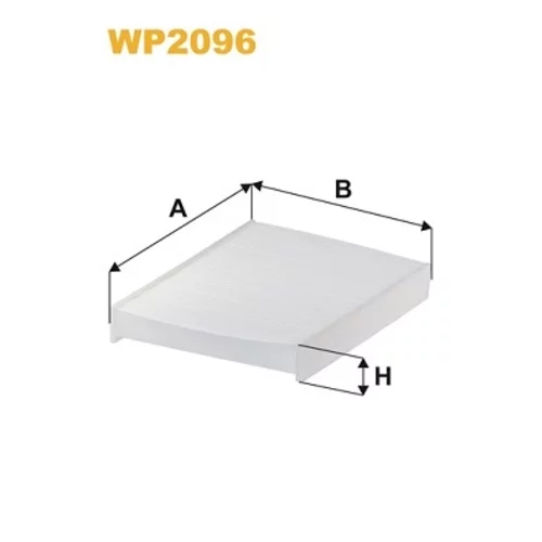 Filter vnútorného priestoru WIX FILTERS WP2096