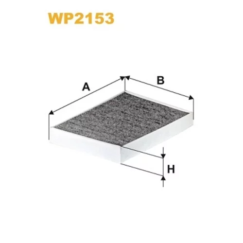 Filter vnútorného priestoru WIX FILTERS WP2153