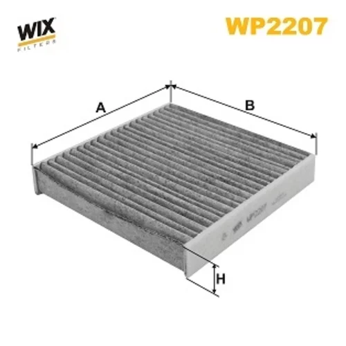 Filter vnútorného priestoru WIX FILTERS WP2207