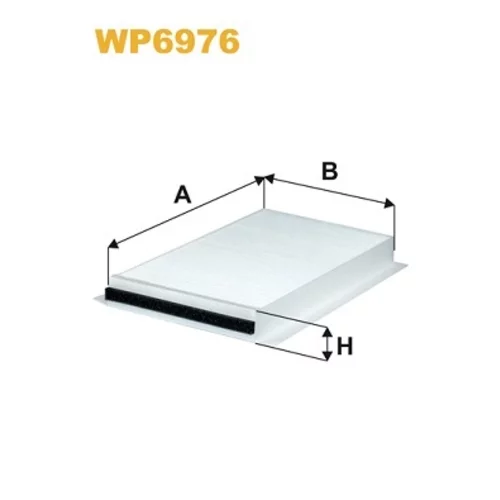 Filter vnútorného priestoru WIX FILTERS WP6976