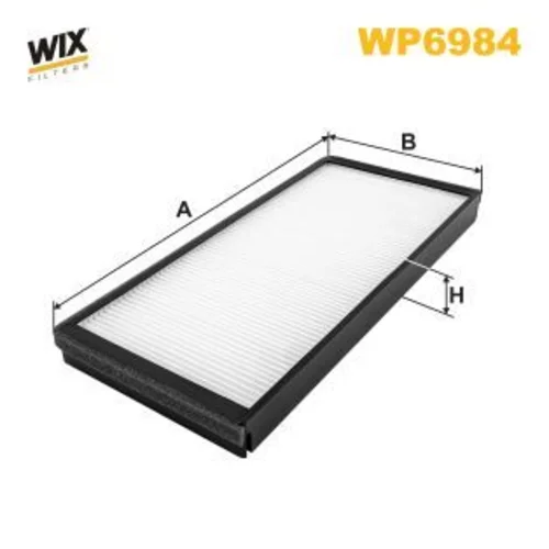 Filter vnútorného priestoru WIX FILTERS WP6984