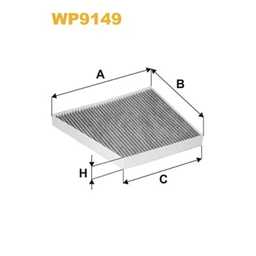 Filter vnútorného priestoru WIX FILTERS WP9149