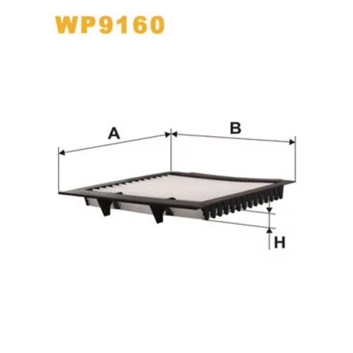 Filter vnútorného priestoru WIX FILTERS WP9160
