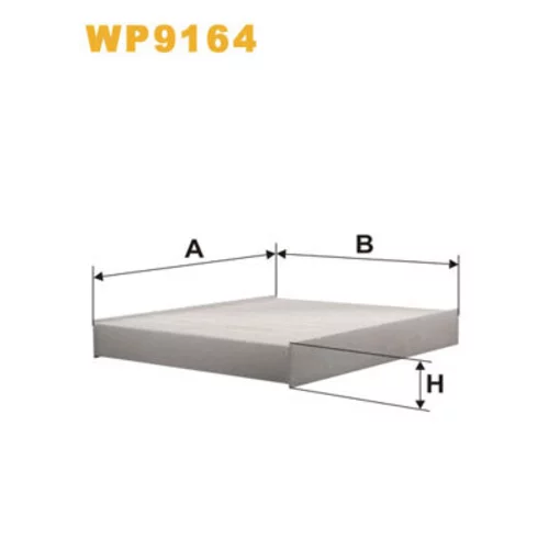 Filter vnútorného priestoru WIX FILTERS WP9164