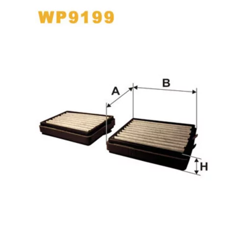 Filter vnútorného priestoru WIX FILTERS WP9199