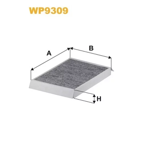 Filter vnútorného priestoru WIX FILTERS WP9309