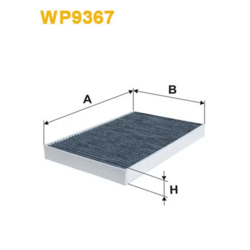 Filter vnútorného priestoru WIX FILTERS WP9367