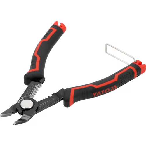PRESNÉ BOČNÉ KLEŠŤANY IZOLAČNÝ STRIPPER 160MM /YATO/ - obr. 2