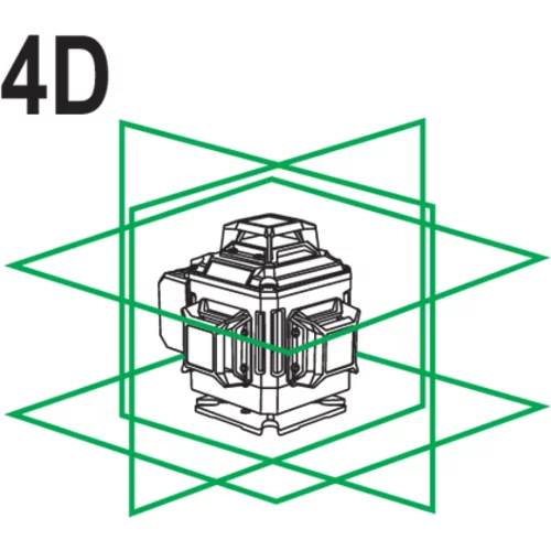 ZELENÝ LASER 16 RIADKOV 4D S AKCS. /YATO/ - obr. 18