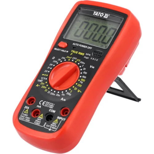 MULTIFUNKČNÝ TRUE RMS DIGITAL METER /YATO/ - obr. 3