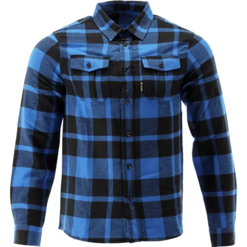 FLANELOVÁ KOŠEĽA, MODRÁ, VEĽ. 3XL