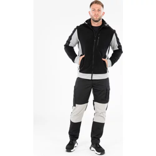 SARNA FLEECE S KAPUCNOU ČIERNA VEĽ. XL /YATO/ - obr. 4