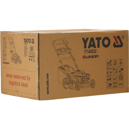 BENZÍNOVÁ KOSAČKA 53 CM S POHONOM 196 CM3 /YATO/ - obr. 17