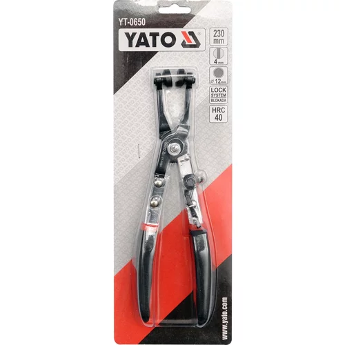 Kliešte 230 mm na samosvorné hadicové spony /YATO/ - obr. 1