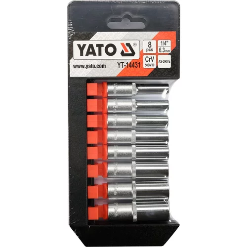 YATO Sada nadstavcov 1/4