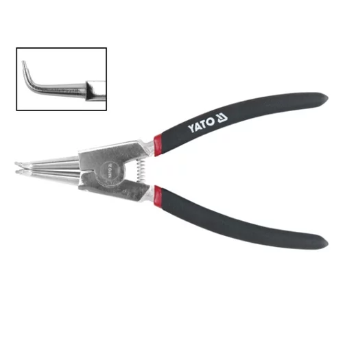 YATO Segerové kliešte 150 mm vonkajšie ohnuté CrV