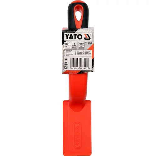YATO Drôtená kefa ručná 180 mm nerezová oceľ-5 radov (YATO náradie) - obr. 1