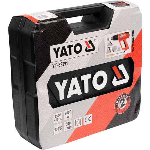 Teplovzdušná pištoľ 2000W s príslušenstvom /YATO/ - obr. 3