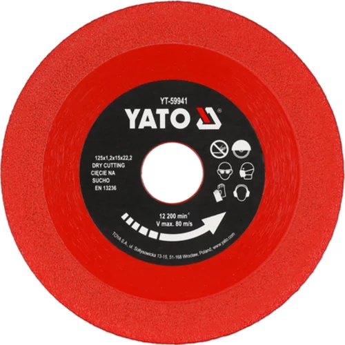 DIAMANTOVÁ ČEPIEĽ 125MM X 22,23MM
