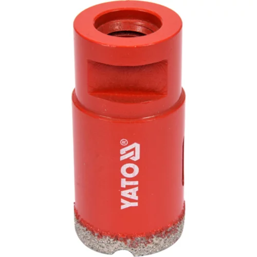 DIAMANTOVÝ VRTÁK DO KAMEŇA 30MM PRE SUCHÉ VŔTANIE S UHLOVOU BRÚSKOU /YATO/ - obr. 1