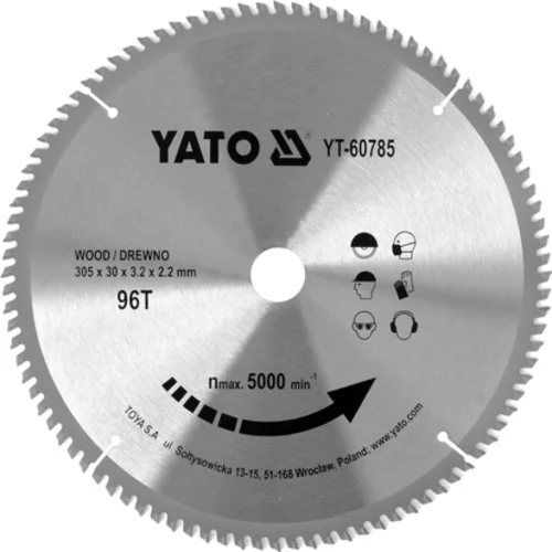 ŠIROKÝ DREVENÝ ŠTÍT 305X96TX30MM YT-82175