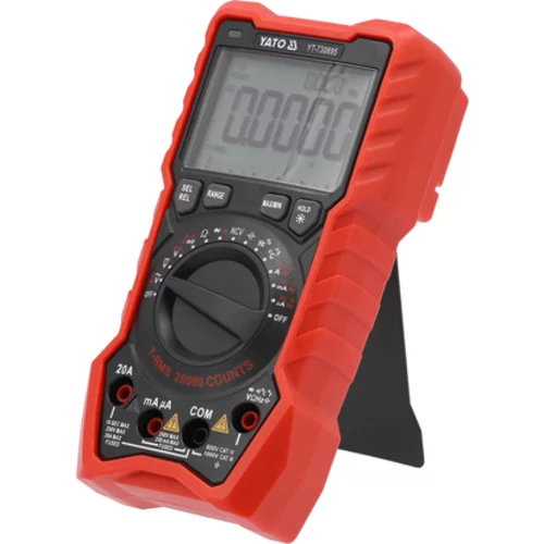 DIGITÁLNY METER TRUE RMS LCD 25000 /YATO/ - obr. 2