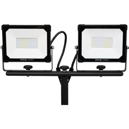 SMD LED REFLEKTOR SO STOJANOM 2*30W 5700LM /YATO/ - obr. 2