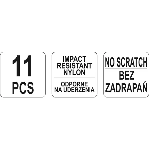 Sada na demontáž čalúnenia 11 ks /YATO/ - obr. 4