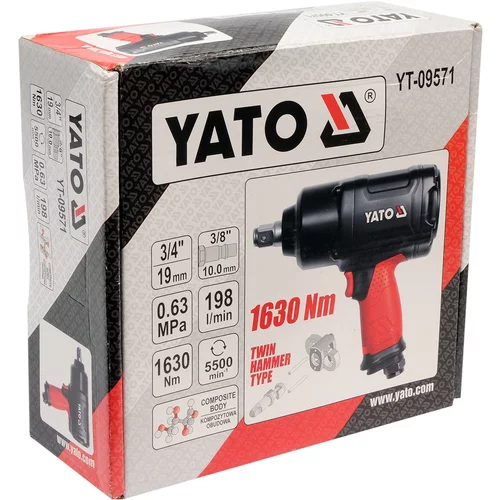 YATO Rázový uťahovák 3/4
