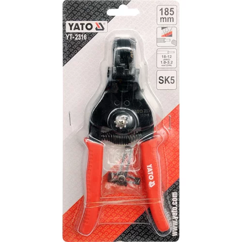 YATO Kliešte na sťahovanie izolácie 185mm (YATO náradie) - obr. 1
