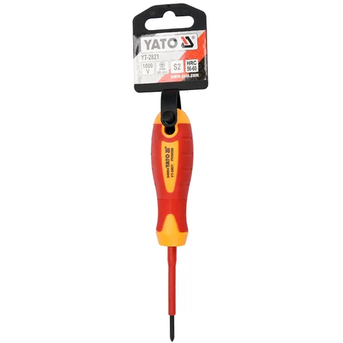 YATO Krížový skrutkovač PH0 x 60 mm izolovaný 1kV (YATO náradie) - obr. 2