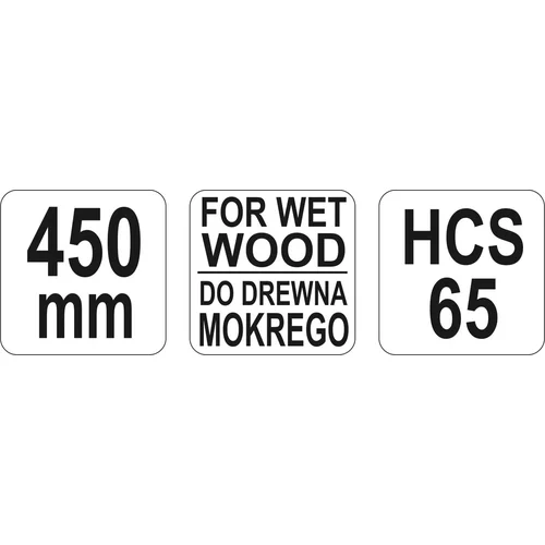 YATO List do oblúkovej píly 450 mm na mokré drevo (YATO náradie) - obr. 1