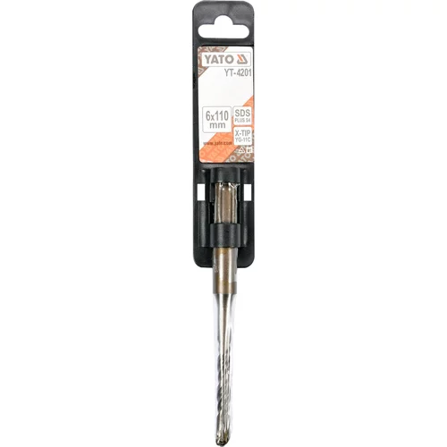 YATO Vrták na betón SDS+ 6 x 110 mm X-TIP (YATO náradie) - obr. 1
