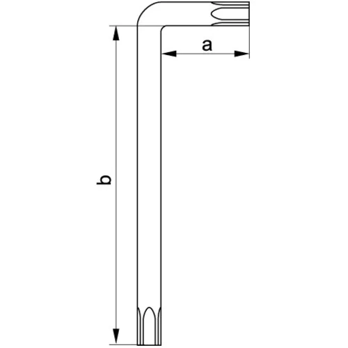 YATO Kľúč TORX T 6, 12 ks (YATO náradie) - obr. 1