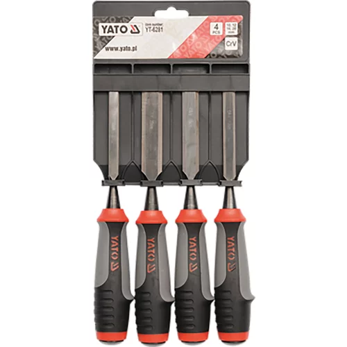 YATO Sada dlát 4 ks, 10, 12, 16, 20 mm (YATO náradie) - obr. 1