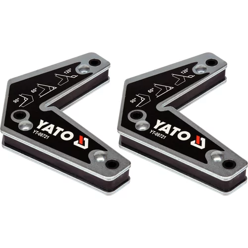 MAGNETICKÉ DRŽIAKY NA ZVÁRANIE SADA 2 10KG /YATO/ - obr. 2