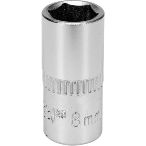 ZÁSUVKA 8MM 1/4'' 6-UHOLOVÁ CV KRÁTKA