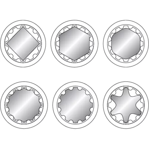 DRUHOVÁ ZÁSUVKA 1/2'' *30MM*42MM /YATO/ - obr. 1