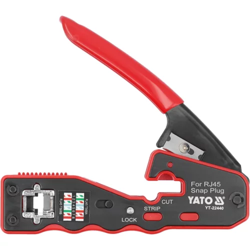 LIŠOVACIE KLIEŠTE PRE ZÁSTRČKY RJ45 /YATO/ - obr. 1