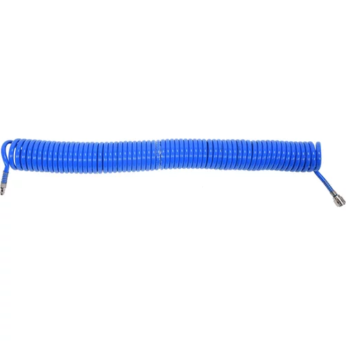 ŠPIRÁLOVÁ HADICA 8MM X 12MM X 15M PU S RÝCHLOKONEKTORMI
