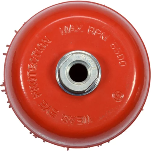KOTÚČOVÁ KEFA 125MM M14 NYLON ČER /YATO/ - obr. 1