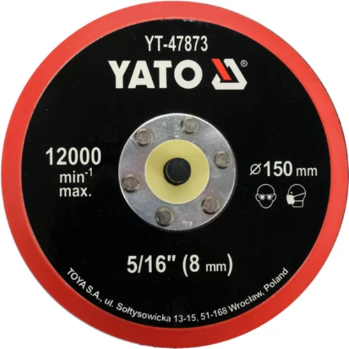 LEŠTIČKA 150MM SO VELCRO, 5/16 /YATO/ - obr. 1