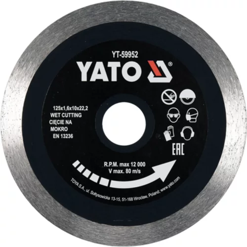 KONTINUÁLNY DISK 125MM PRE PROFESIONÁLNU KERAMIKU