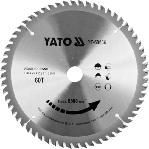 ŠIROKÝ DREVENÝ ŠTÍT 190X60TX20MM PRE YT-82150