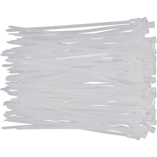 PLASTOVÉ PÁSY, 3,6X150MM, 100KS, BIELE