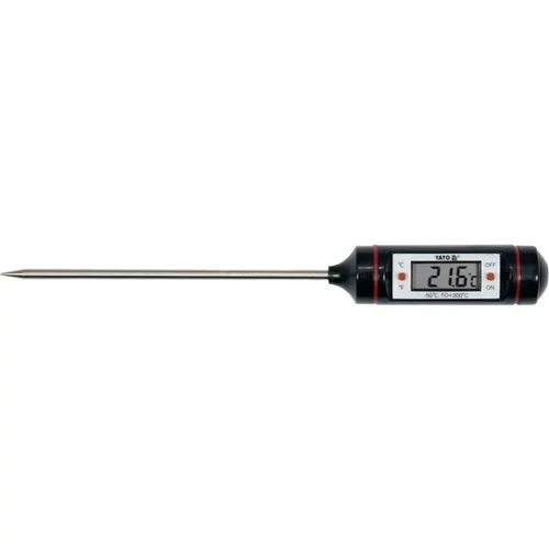 ELEKTRONICKÝ TEPLOMER SO SONDOU NA MERANIE V KLIMATIZÁCIACH /YATO/ - obr. 1